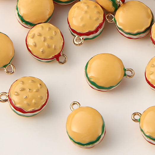 1 Piece Cute Fruit Alloy DIY Jewelry Bead h5 Picture2