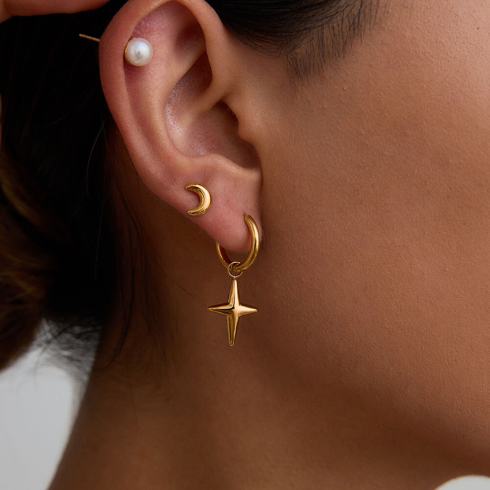 style stainless steel gold color earring sets Picture9