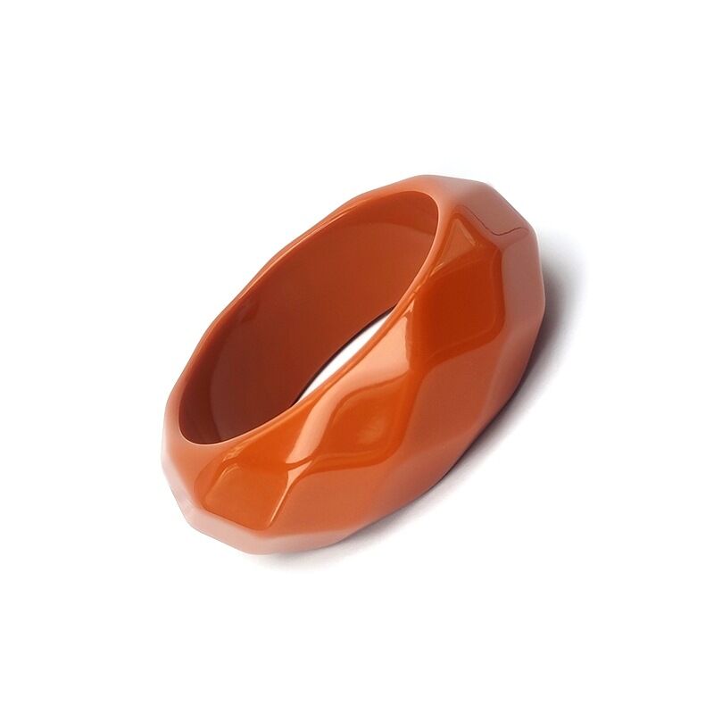 1Piece French - style Wide - brimmed Sophisticated Acrylic Women's Bracelets h5Picture4