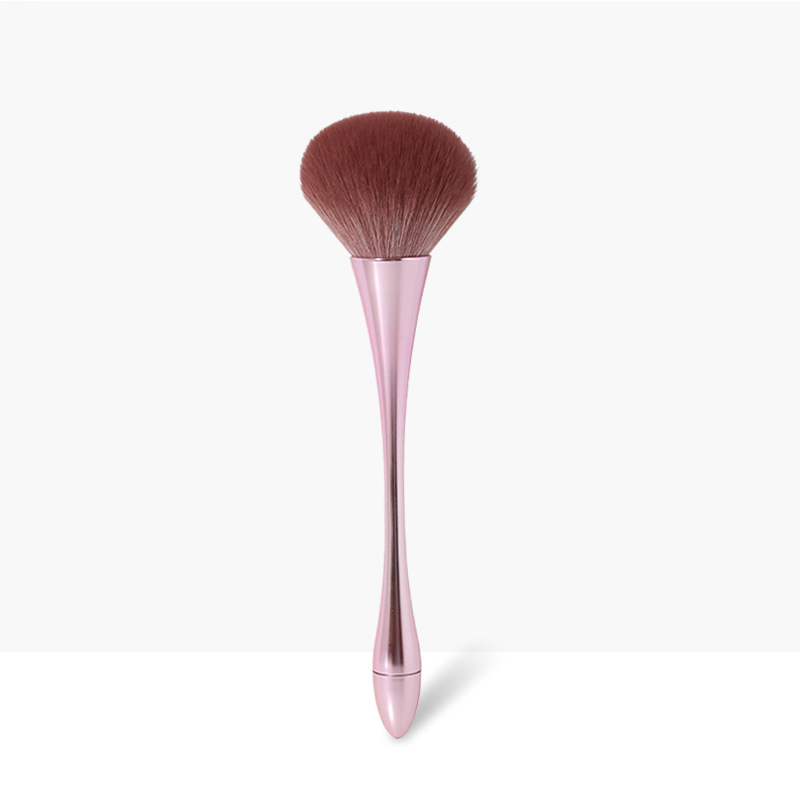 Goblet 1# - Lila Goldpuder - Dunkelviolettes Puder, gemischtes Haar, loser Puderpinsel + OPP-Verpackung Bild10
