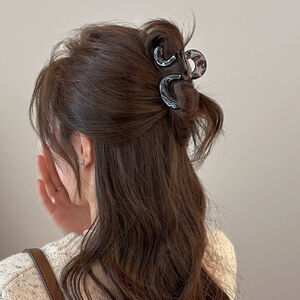Simple Series Casual Leopard Print Resin Women's Hair Claws h5 Picture2