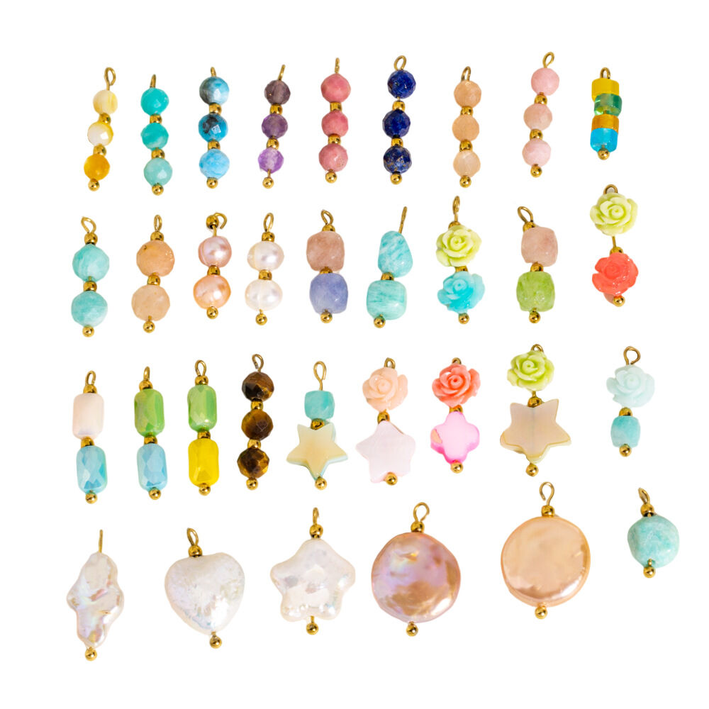 1 Pair Simple Series Sweet Droplet Natural Stones Women's Pendants Picture5
