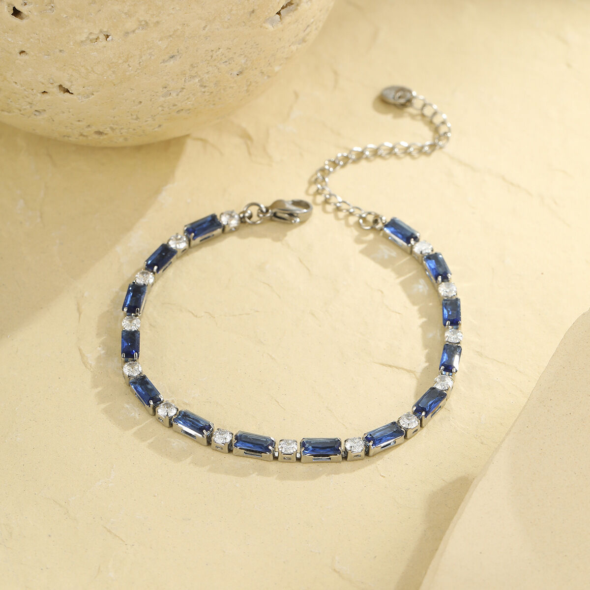 Simple Series – Tägliche geometrische Edelstahl-Armbänder für Damen, wasserdicht h5 Bild3