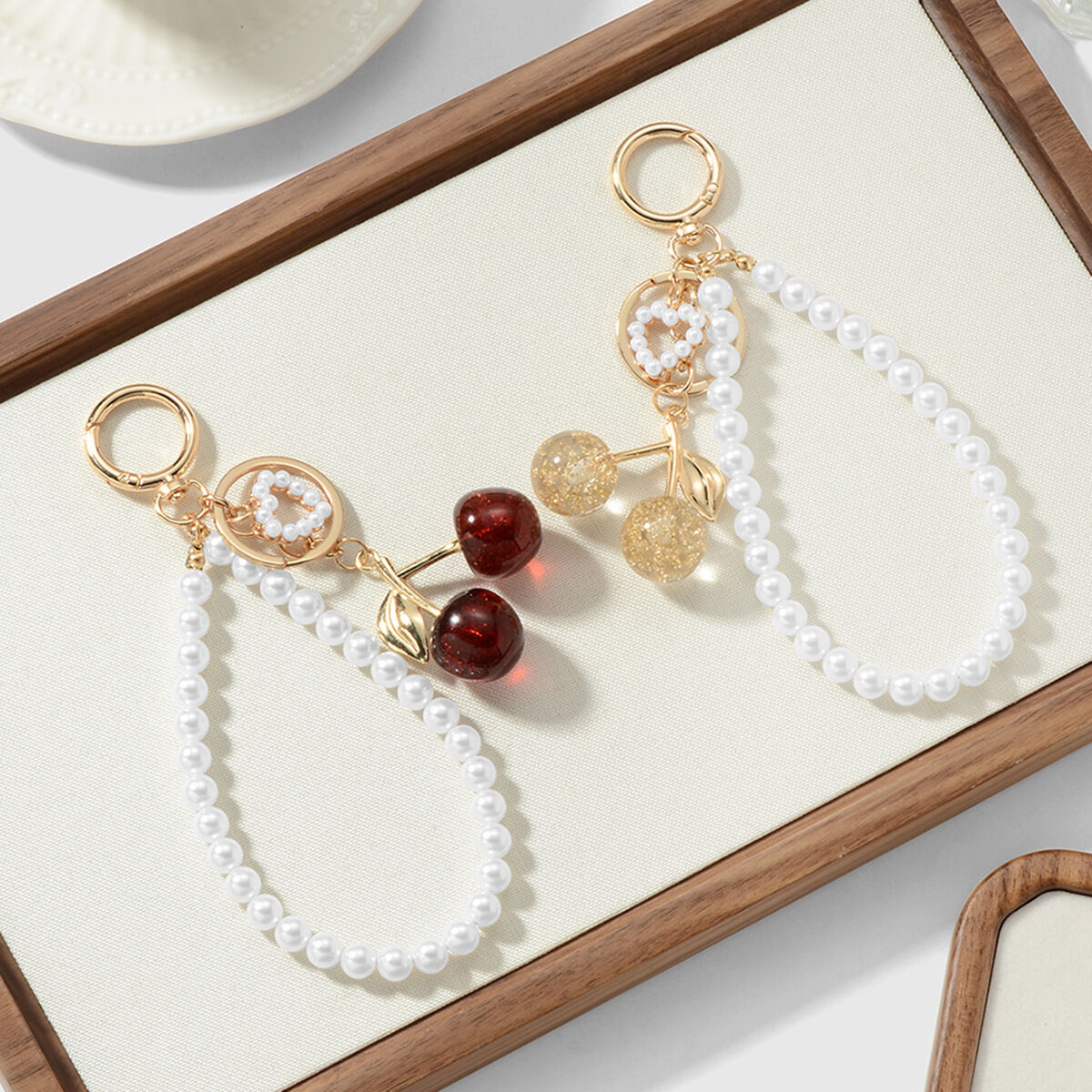 Sweet Cherry Bag Charms