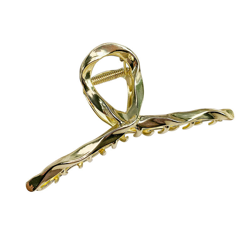 1 Piece Simple Series Casual Solid Color Alloy Women's Hair Claws h5 Picture3