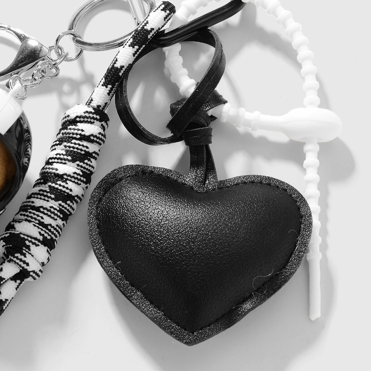 Cute Heart Bag charms Picture6