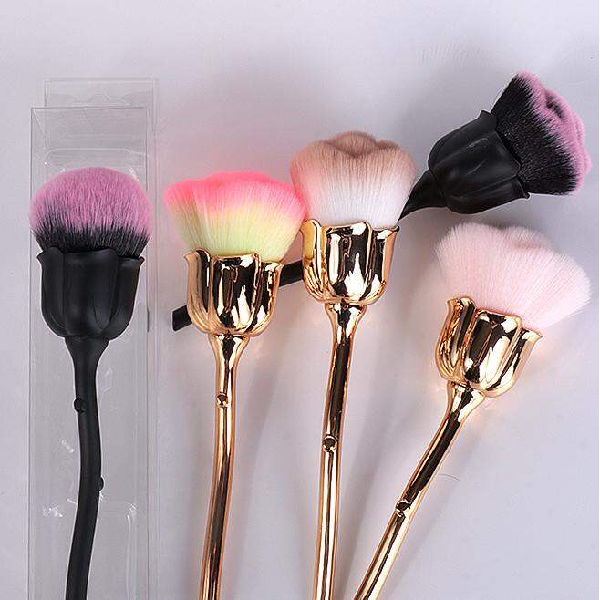 Rose Shape Powder Brush Women's Makeup Brush Picture2