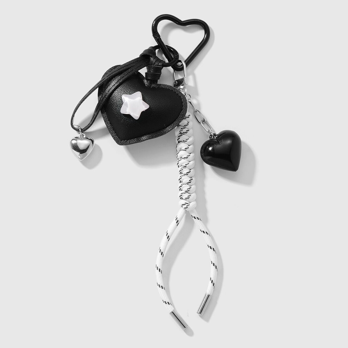 1 Black Heart Keychain Picture2