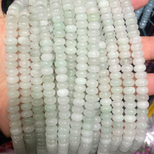 1 String Colorful Wheel Natural Stone Jewelry Beads(Bead Size:5mm*8mm) h5 Picture4