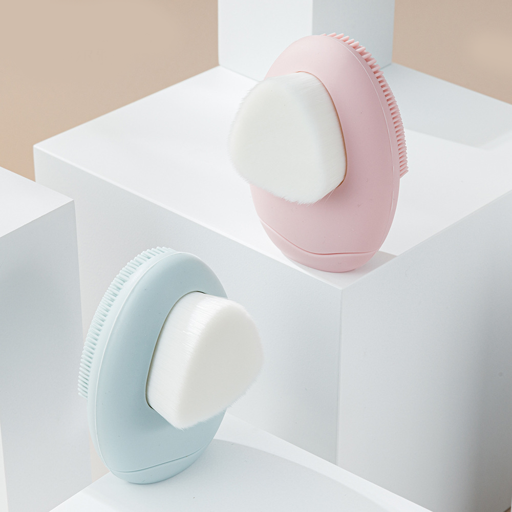 Double-sided Available Women's facial brush