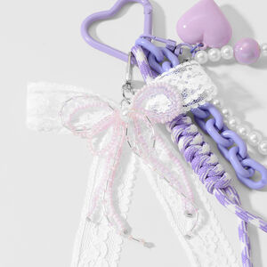 Süße Schleife Knoten Acryl Tasche Charms h5 Bild4