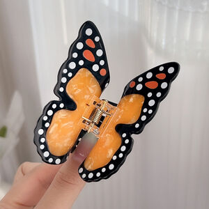1 Piece Cute Cartoon Butterfly Bee PVC Women's Hair Claws h5