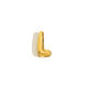 Hollow Small Letter Pendant Necklace-Gold-L Picture12