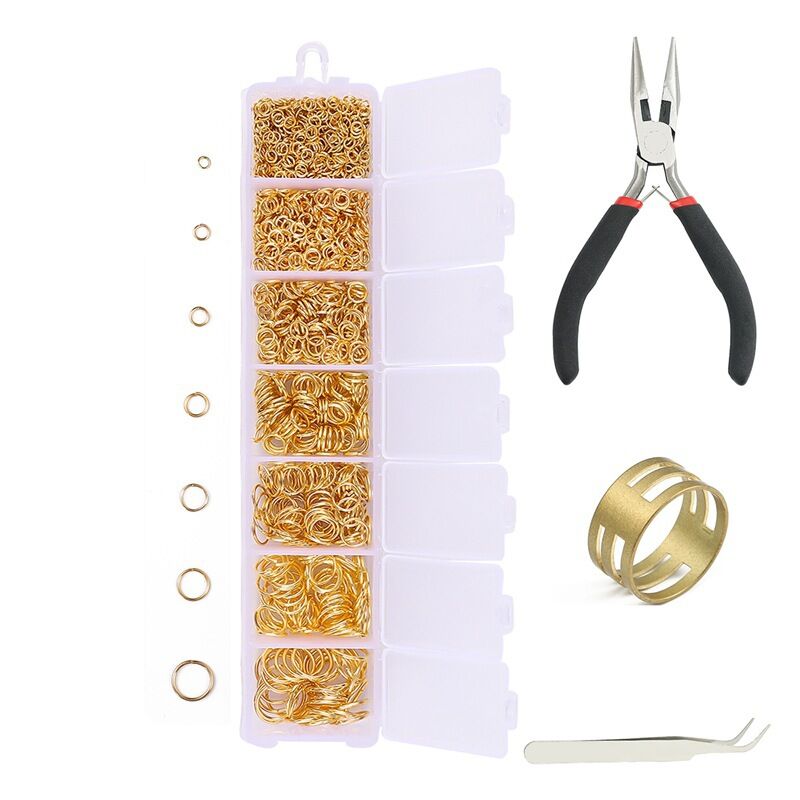 1 Box DIY 3-10mm Opening Connection Rings