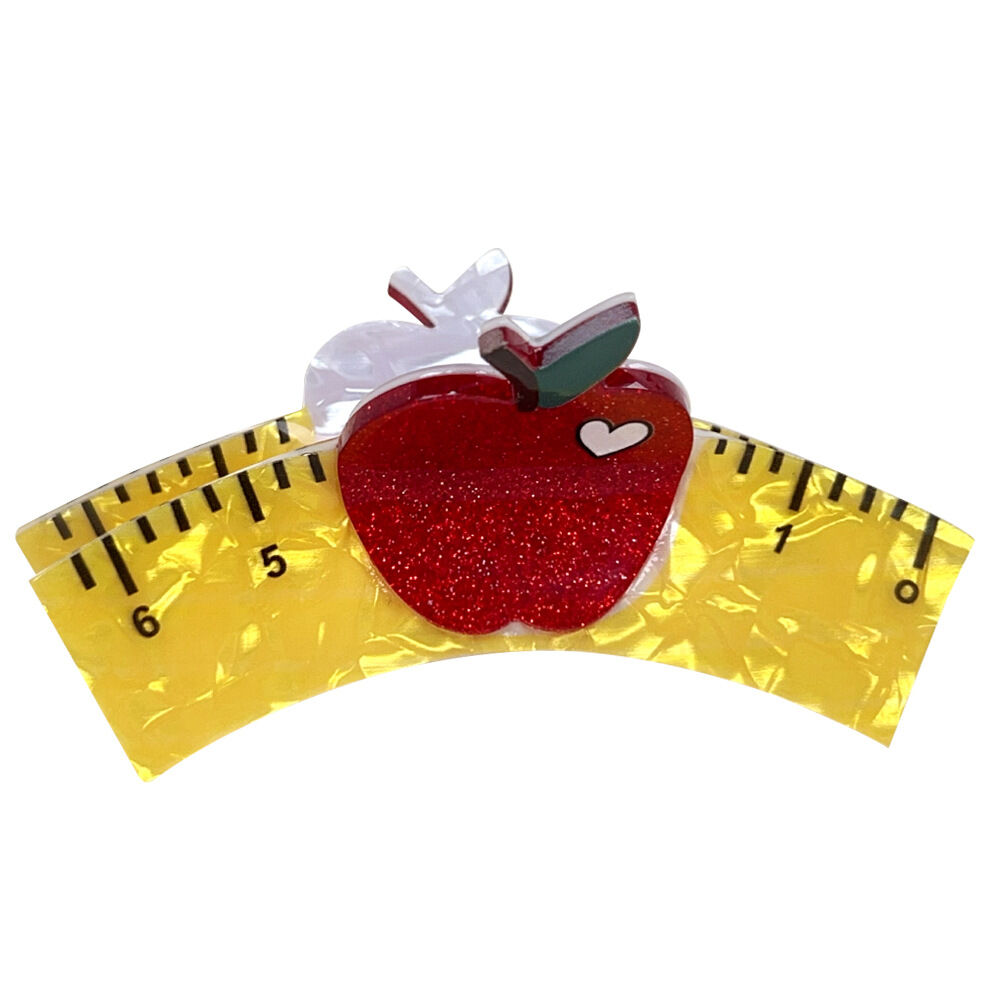 1 Piece Cute Apple Acrylic Women's Hair Claws h5Picture4