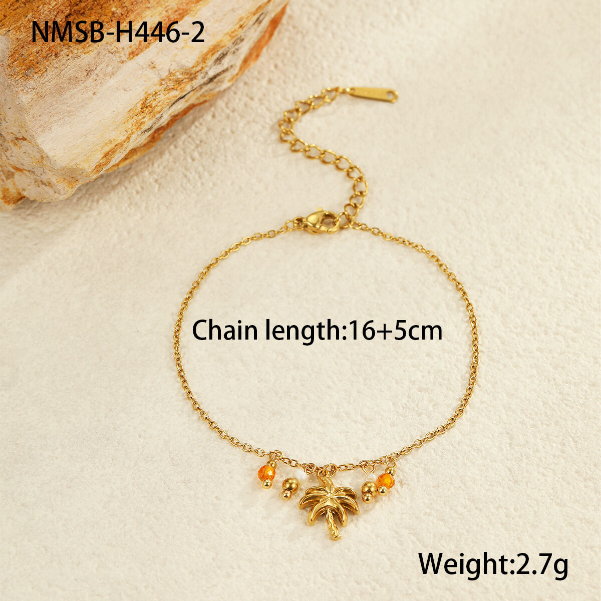 Nmsb-H446-2 Coconut Tree Bracelet Picture3