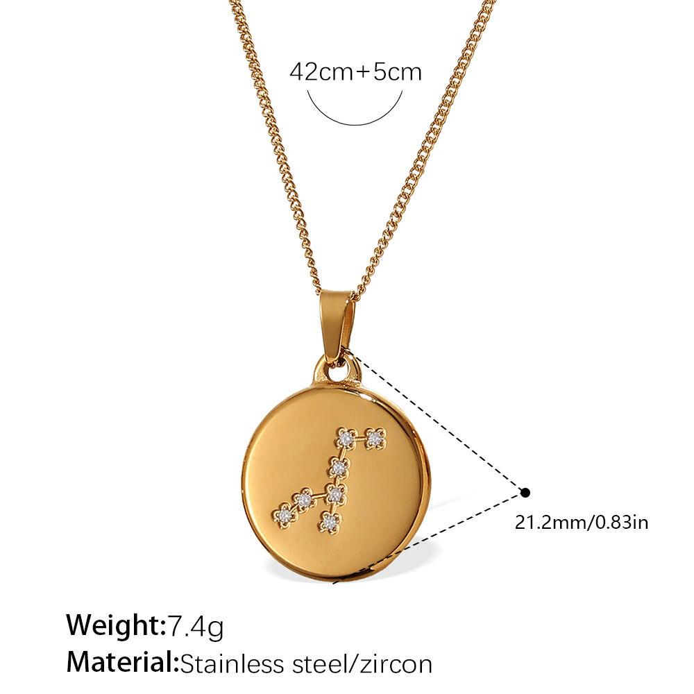XL444WEG7 Collana in oro Leo Immagine7