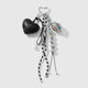 1 Black And White Keychain Picture3