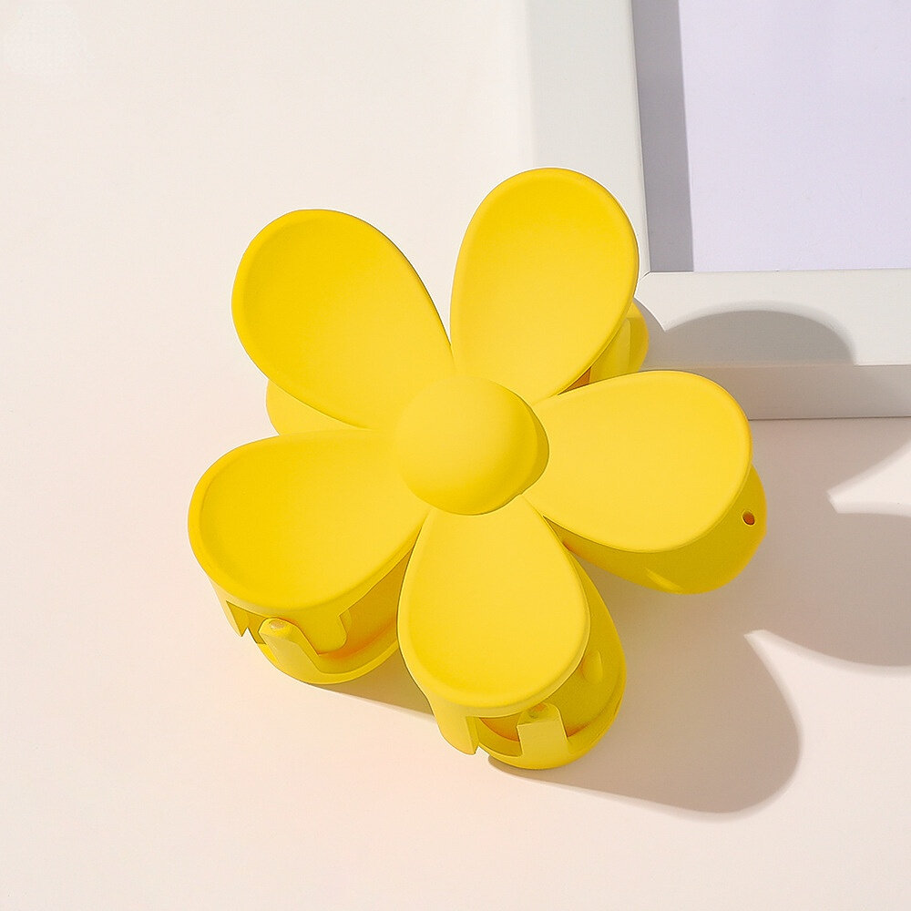 1 Piece Simple Series Daily Flower Imitation Acetate Sheet Women's Hair Clips h5