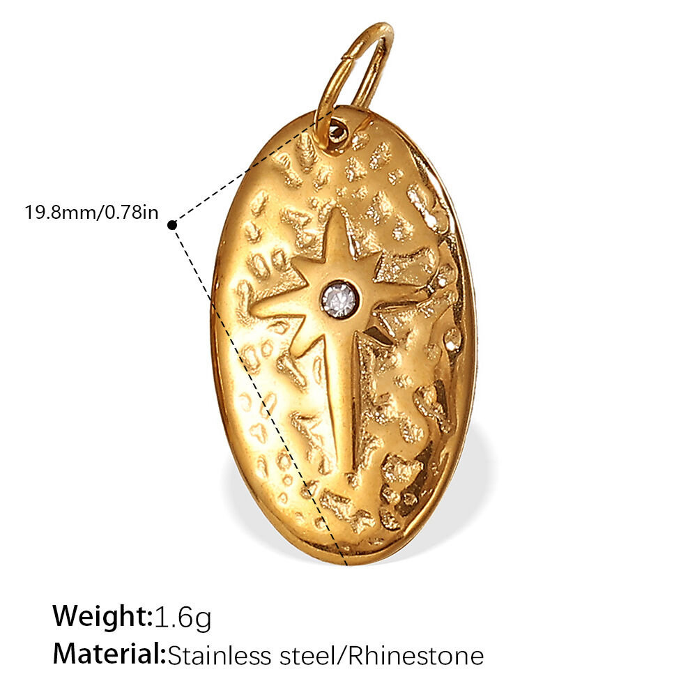 Pj530Weg White Diamond Gold Pendant Picture2