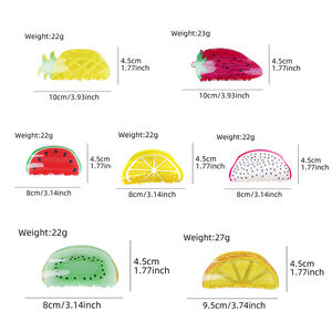 1 Stück Acetat-Haarklammern im Fresh-Style der Fruit Series für Damen h5 Bild7