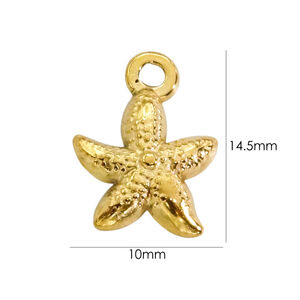 1 Pair Simple Series Classic Turtle Stainless Steel Waterproof Women's Pendants h5