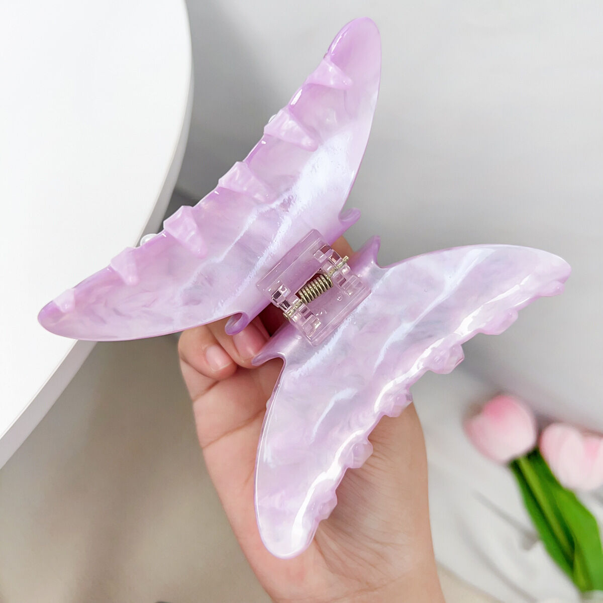 Simple Series Vacation Turtle Acrylic Women's Hair Claws h5 Picture3