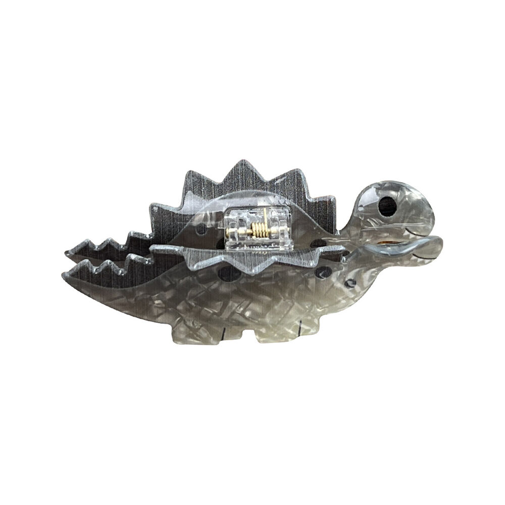 1 Stück süße kleine Dinosaurier-Haarklammern aus Acryl für Damen h5Bild4