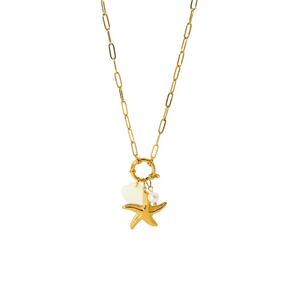 1 paio di collane con ciondolo da donna in acciaio inossidabile color oro, a forma di tartaruga, serie romantica per le vacanze h5 Immagine5