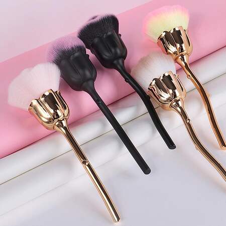 Rose Shape Powder Brush Women's Makeup Brush
