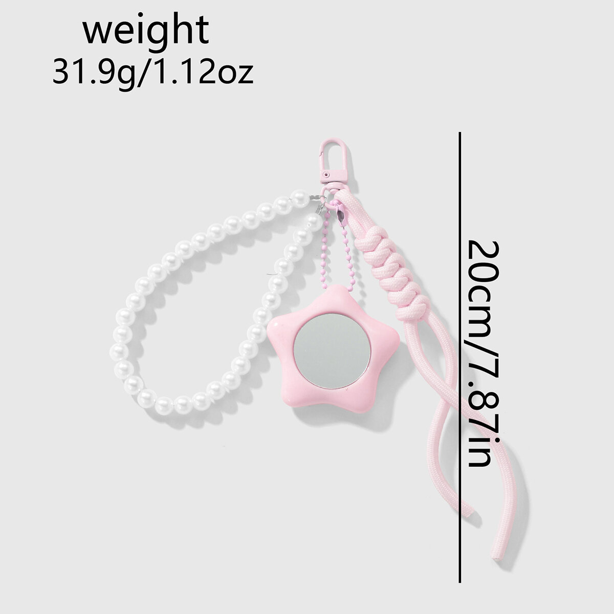 Simple Star Alloy Bag Charms h5 Picture2