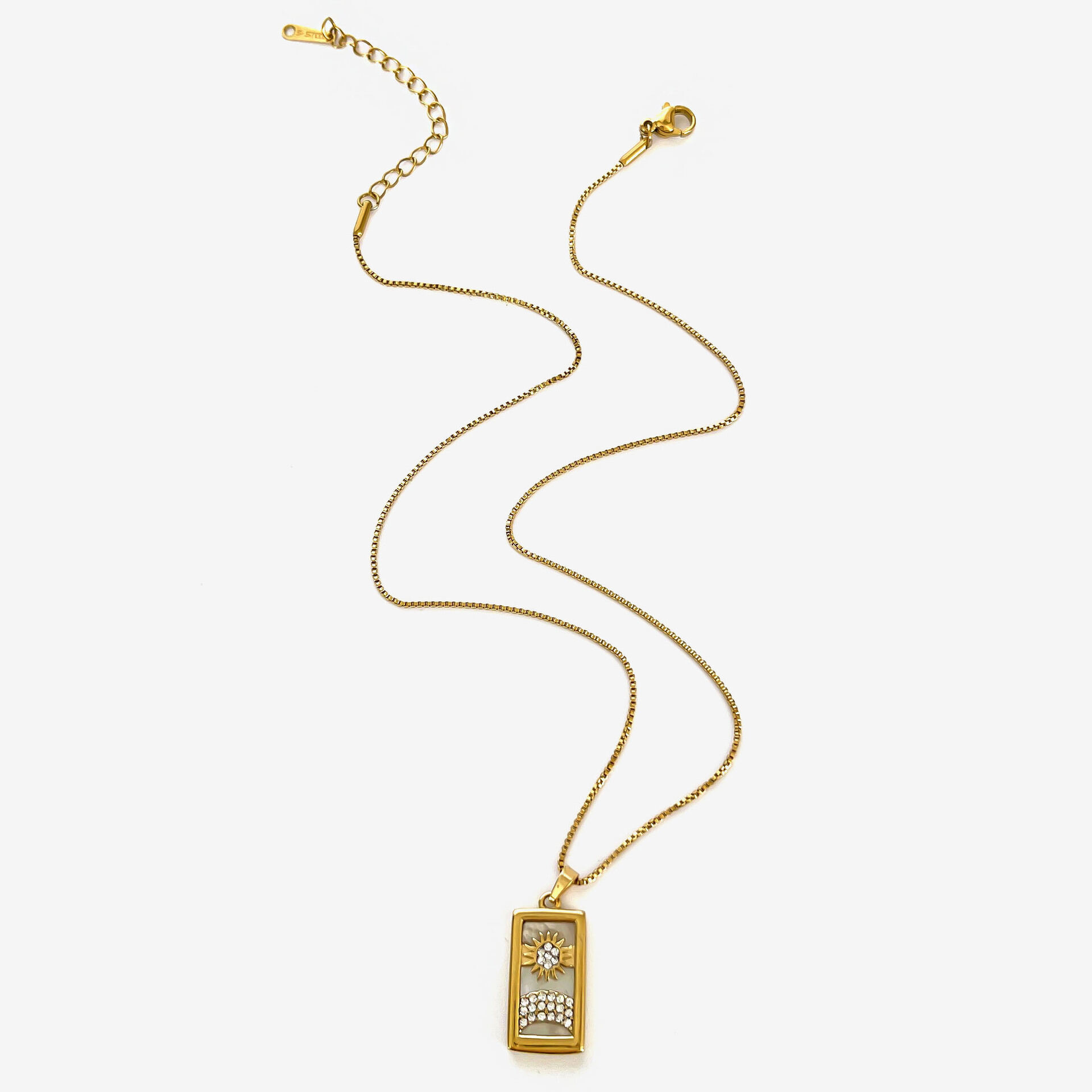 Sun Tag Necklace Picture2