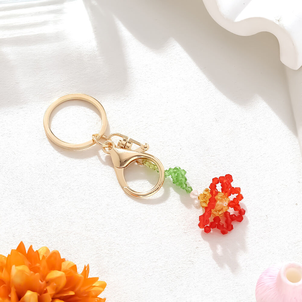 1 Piece Flower Keychain Picture2