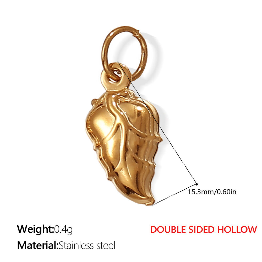 Pj270G Double-Sided Hollow Gold Pendant Picture8