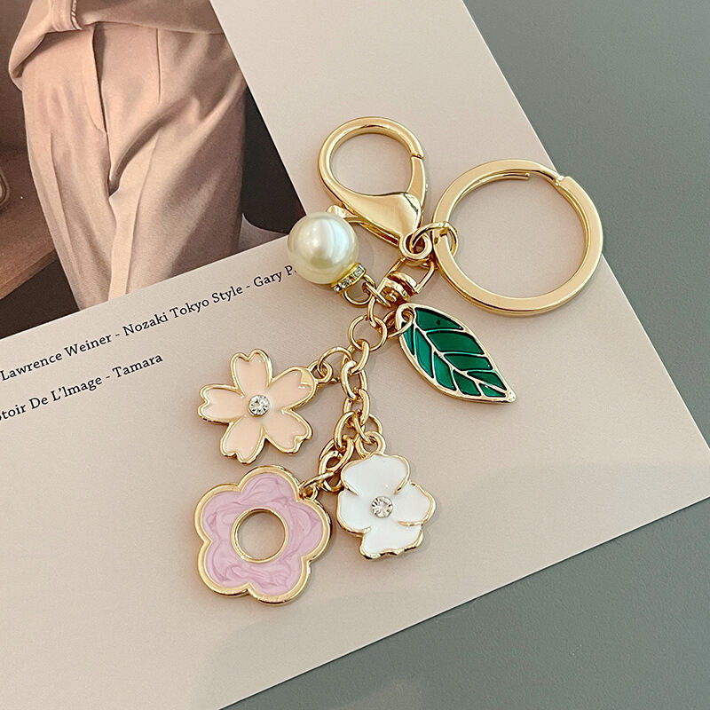 1 Piece Sakura Alloy Keychain h5 Picture3