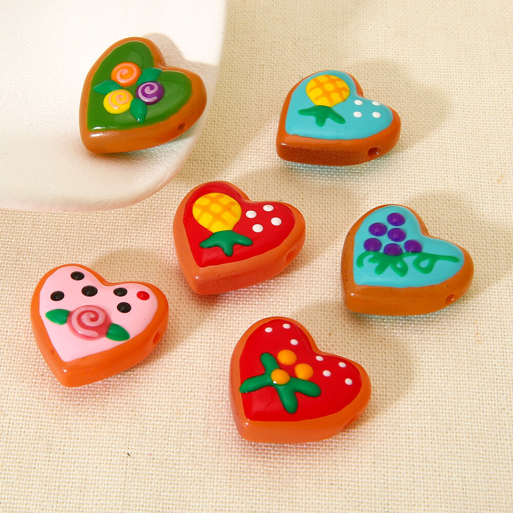 Serie romántica DIY: colgantes de cristal con forma de corazón 2