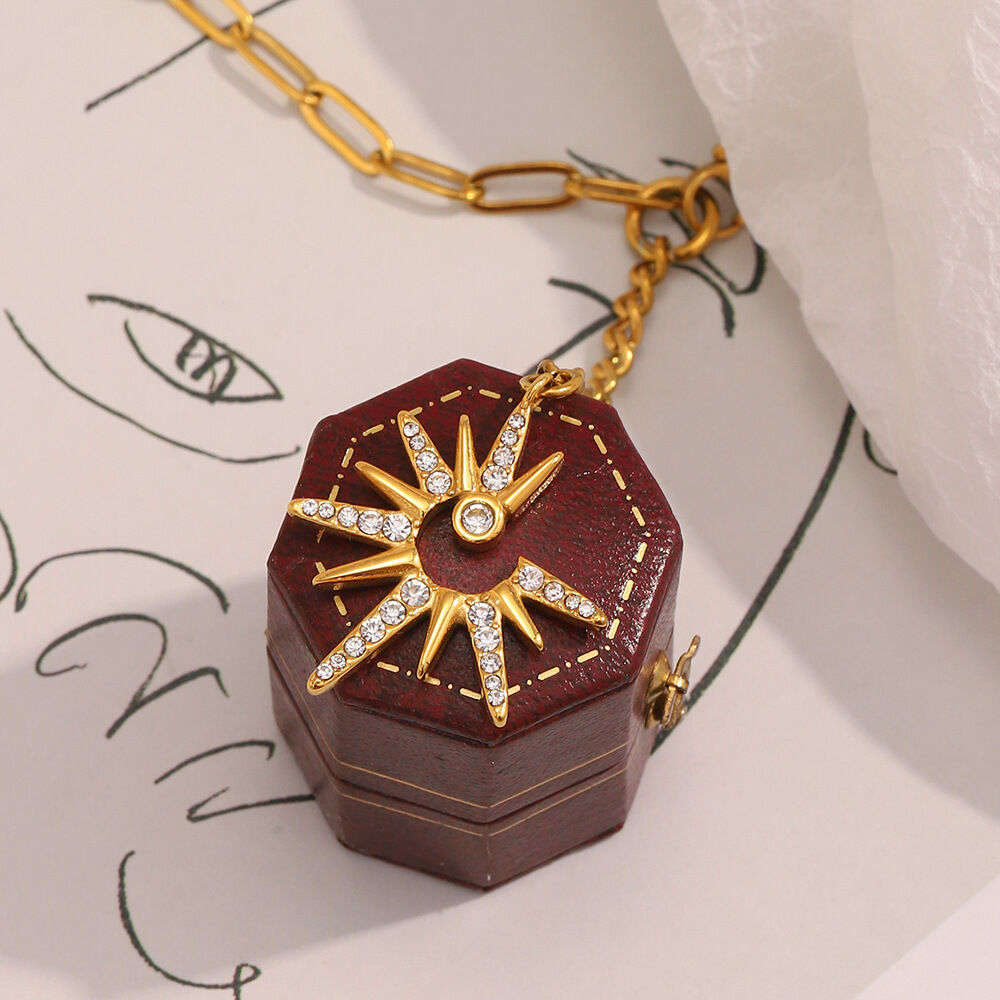 Light Luxury Series Stainless Steel Waterproof Women's  Pendant Necklaces Picture2