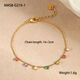 Nmsb-G319-1 Gold Round Diamond Bracelet Picture3