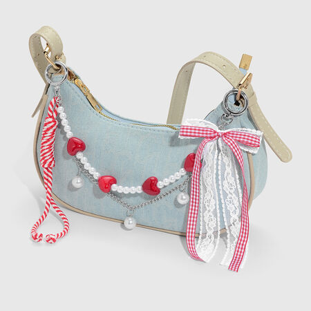 1 Piece Sweet Bow Knot Bag Charms 2