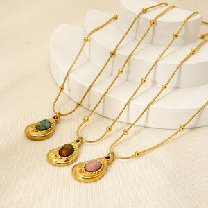 Classic Series Stainless Steel Waterproof Women's Pendant Necklaces h5 Picture3