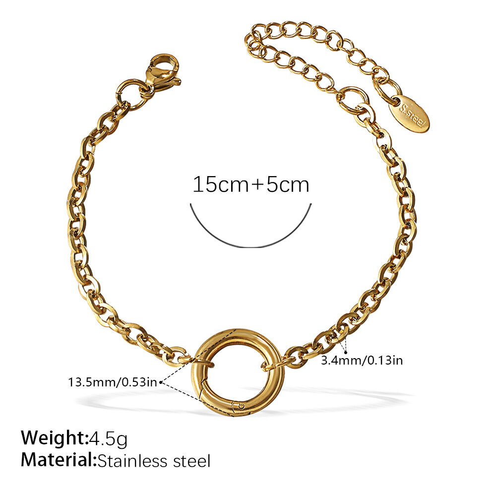 Bracciale in oro SL256G Immagine21