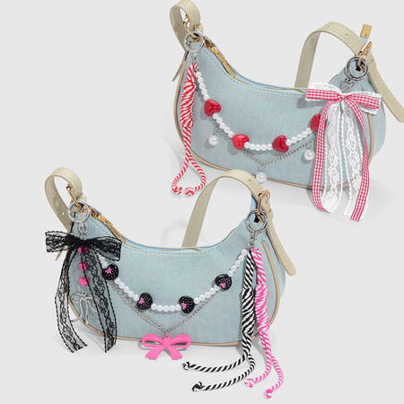 1 Piece Sweet Bow Knot Bag Charms