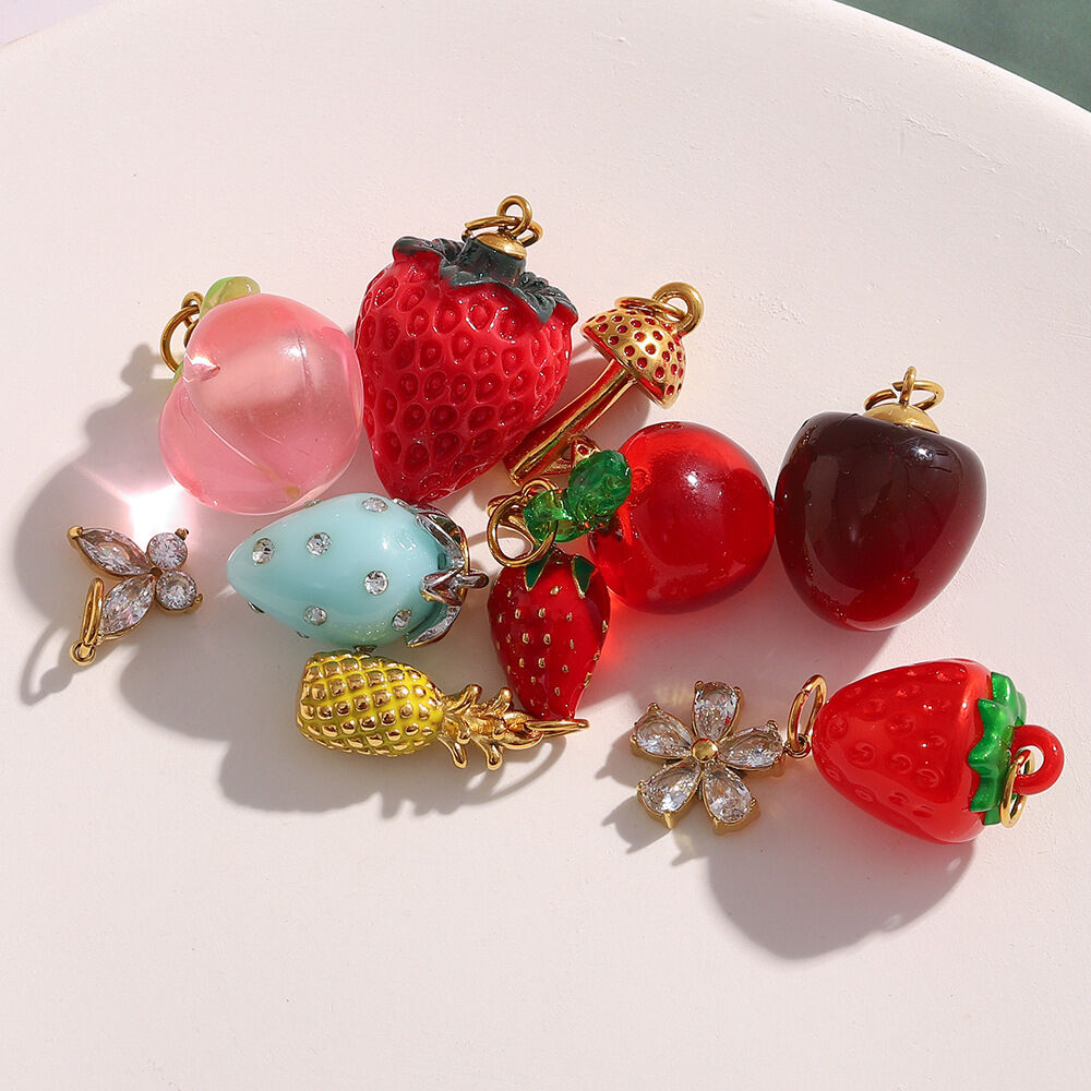 1 Pair Daily Plant Stainless Steel Waterproof Women's Pendants Picture3