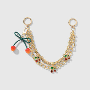 1 Piece Sweet Cherry Bag Charms h5