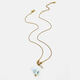 Light Blue Snail Necklace Picture2