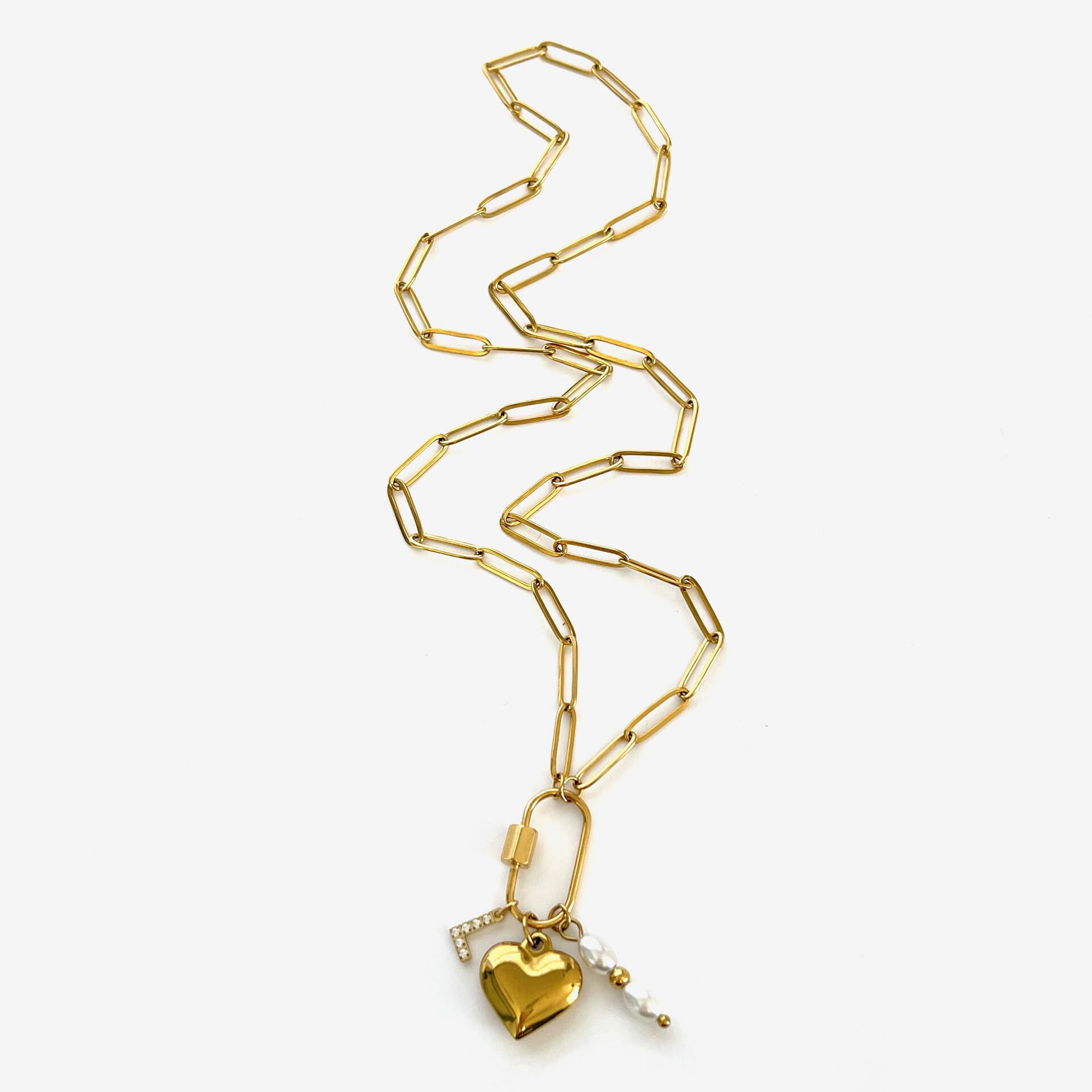 Letter L Necklace Picture14