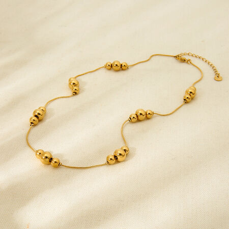 Simple and Versatile Stainless Steel Waterproof Women's Necklace 2