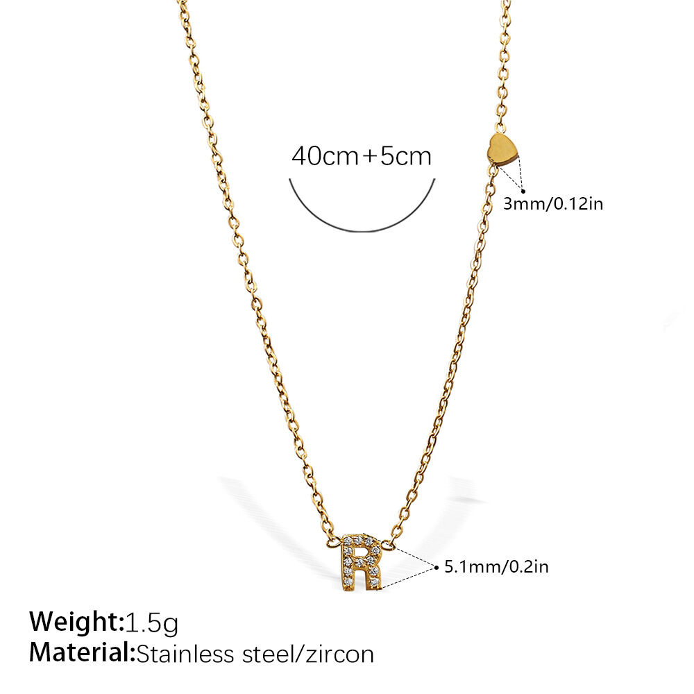Xl543Wegr Letter Necklace Picture18