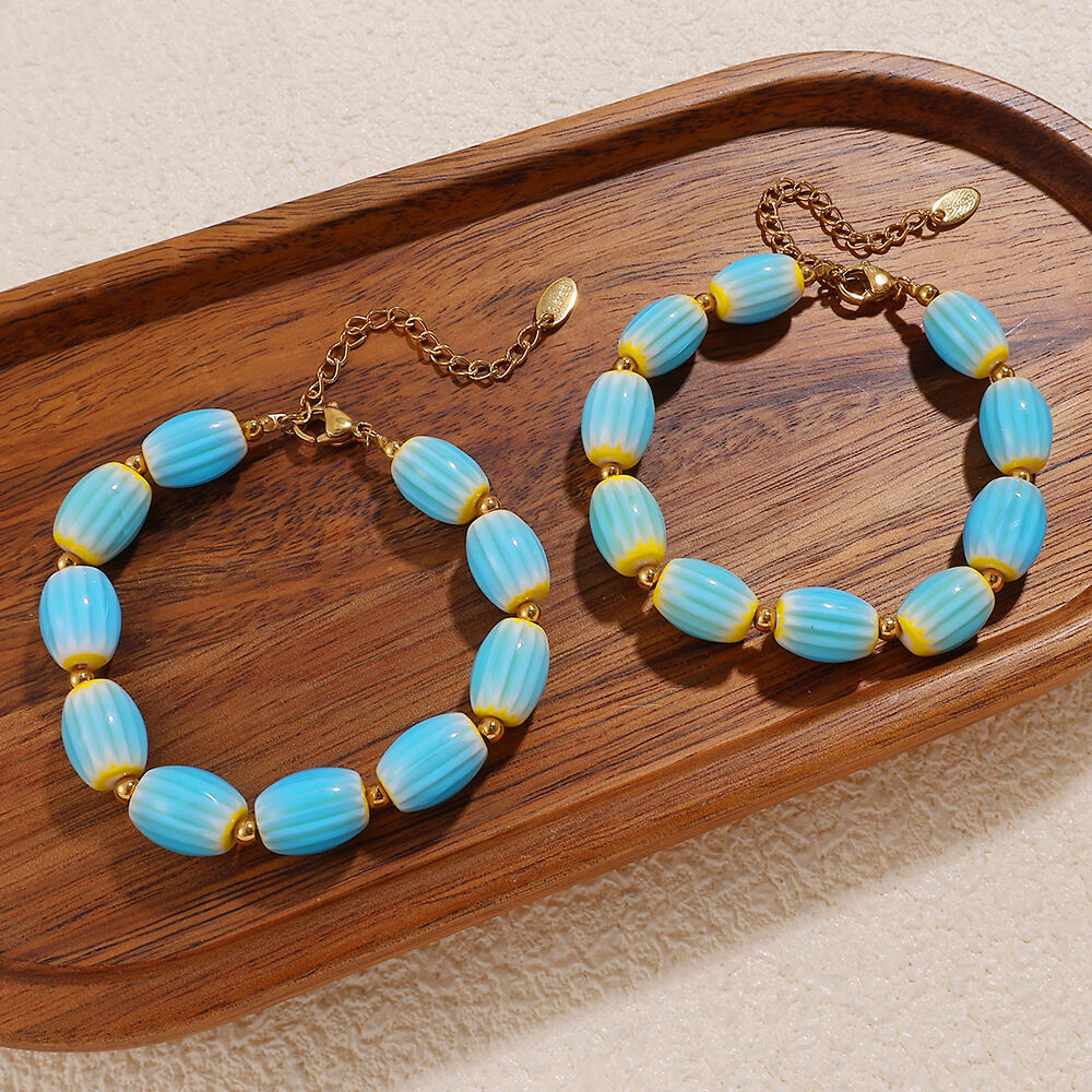 1 Piece Ceramic Beaded Necklace h5 Picture4