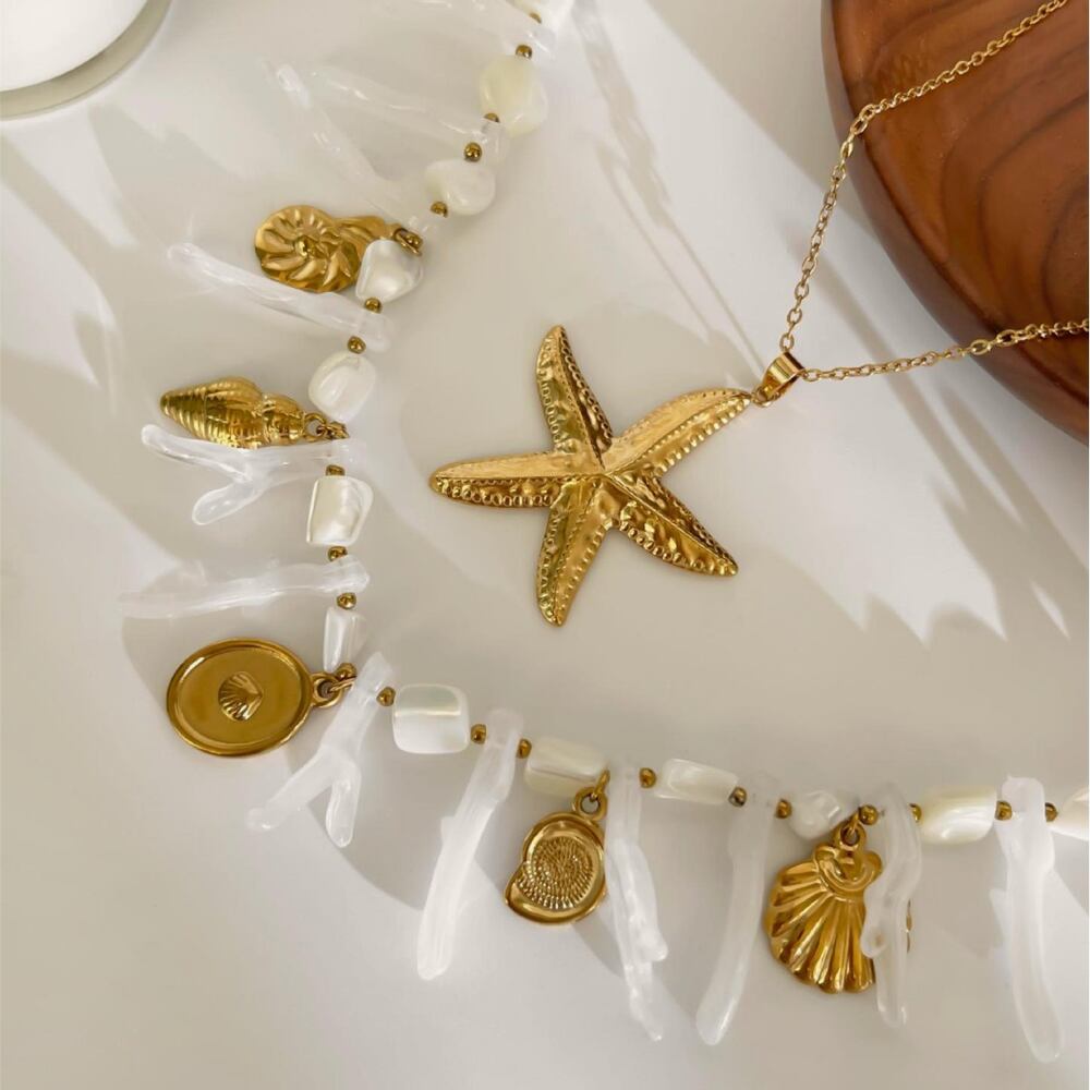 1 Piece Oceanic Statement Necklace Picture3